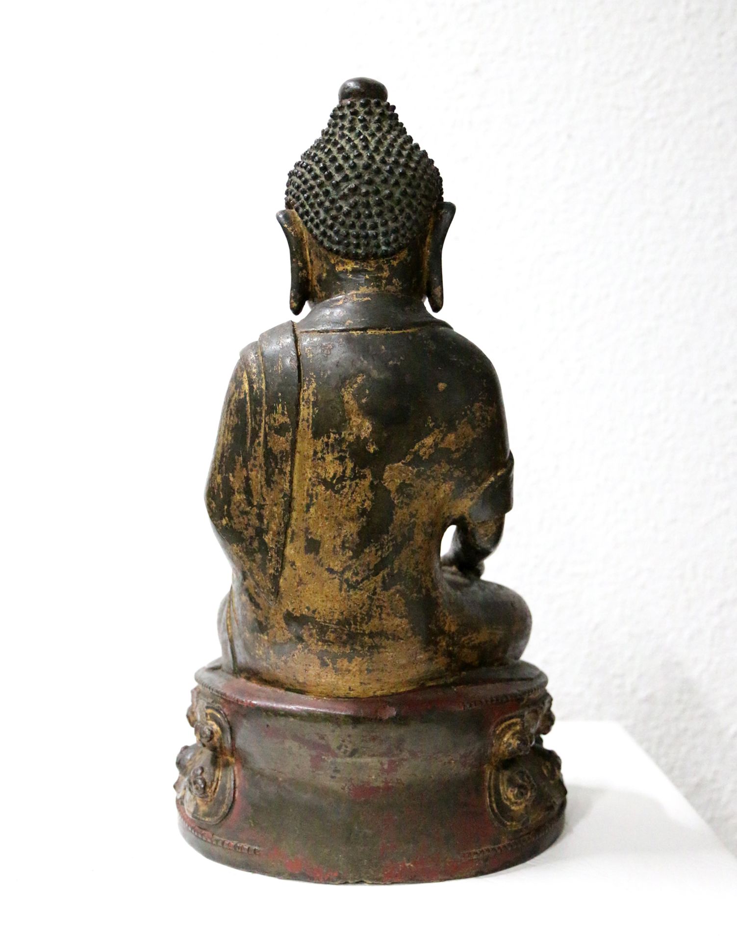 Buddha, verm. China, 17. Jahrhundert - Bild 4 aus 7