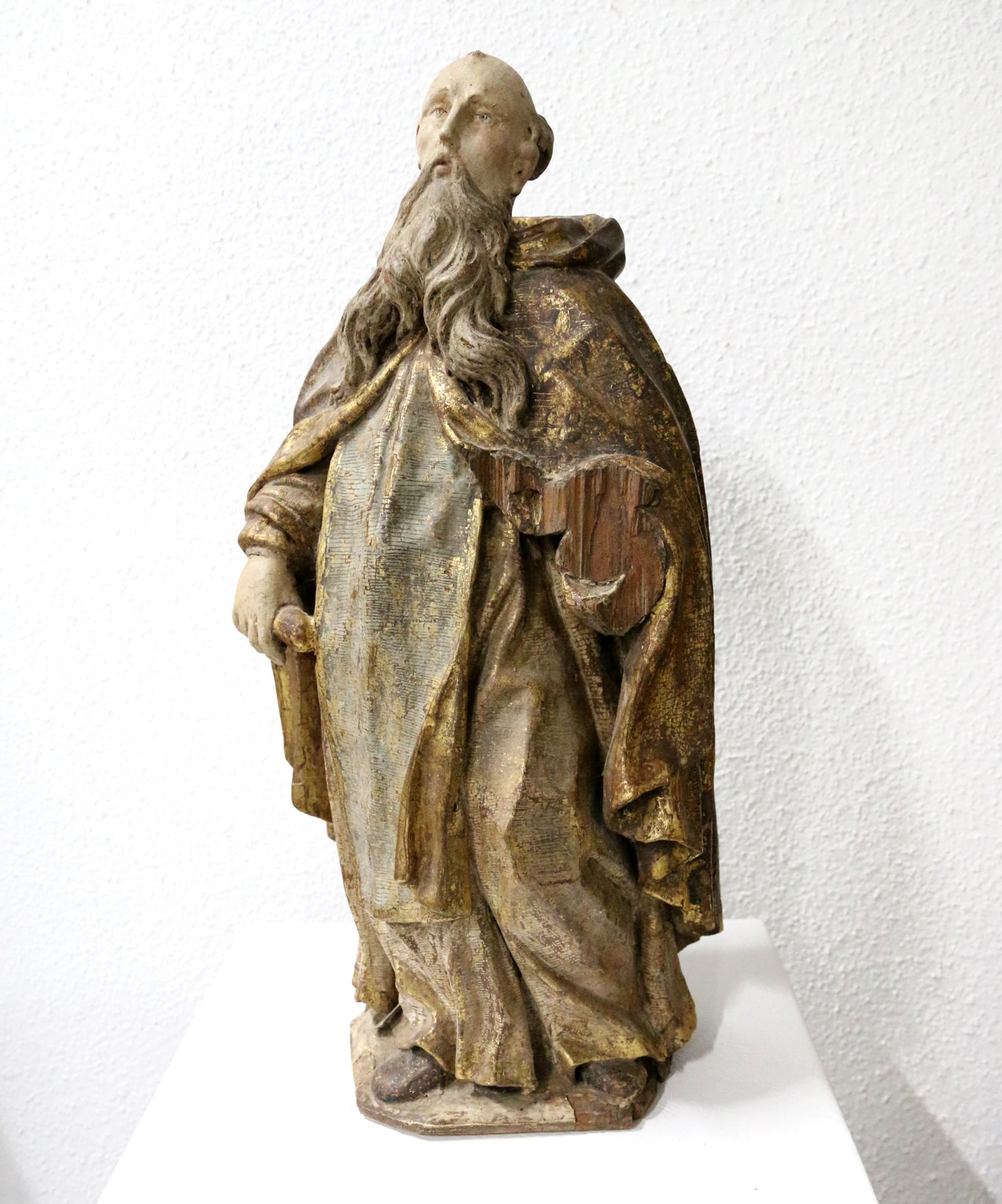 Heiligenfigur/Mönch, Skulptur