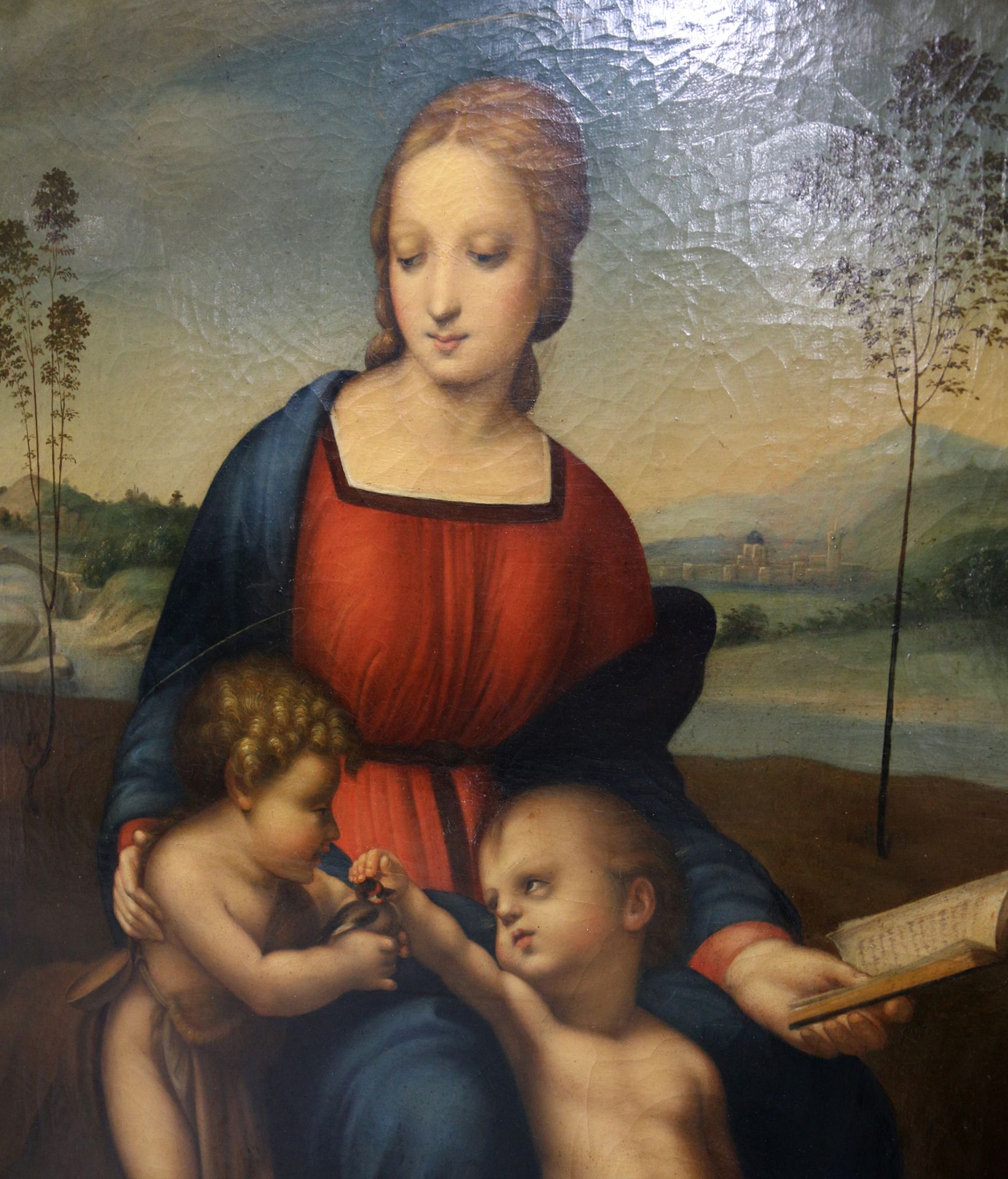 Kopie nach Raffael da Urbino - Madonna del Cardellino - Image 2 of 2
