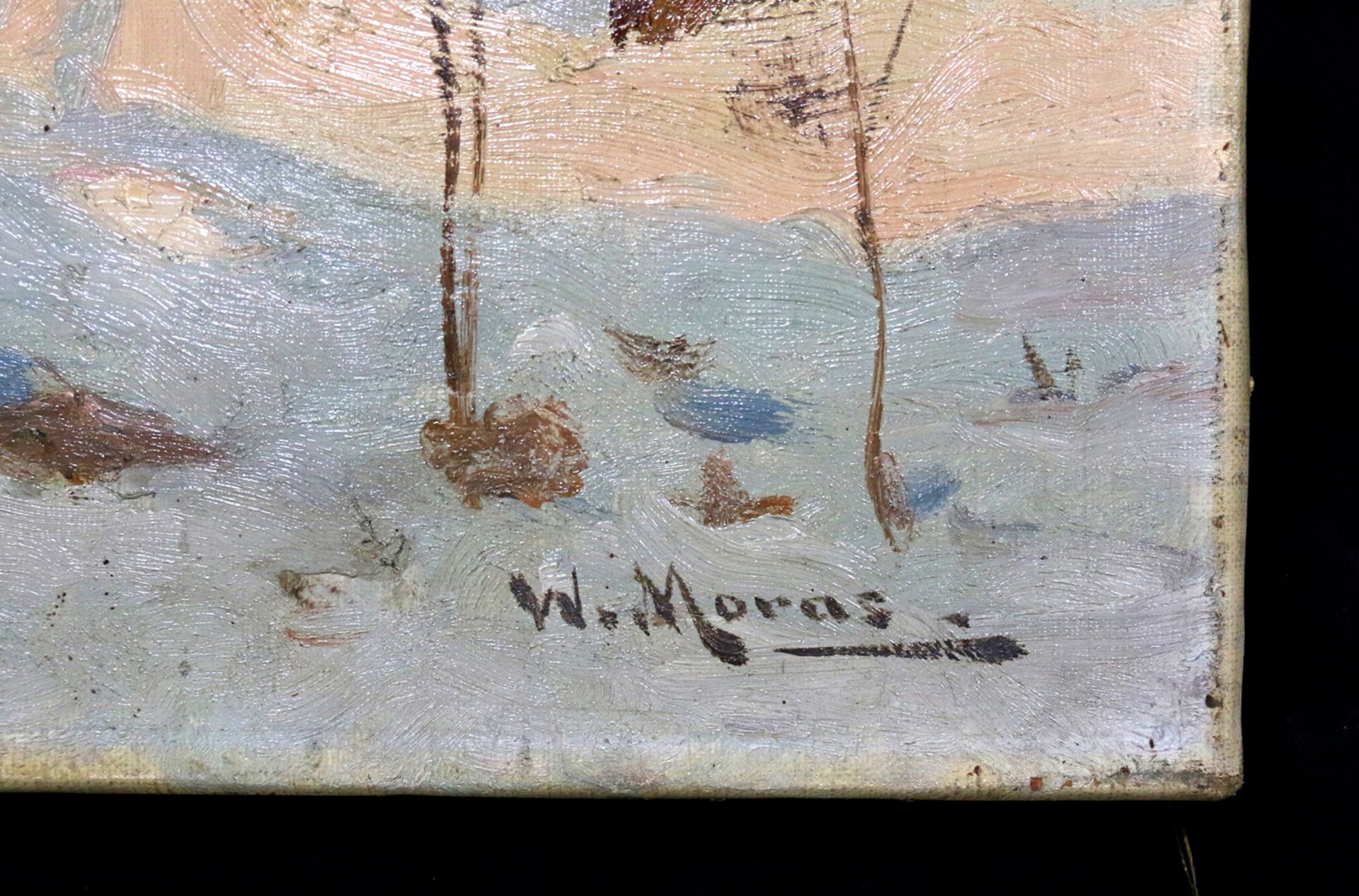 Walter Moras – Winterlandschaft - Bild 2 aus 5