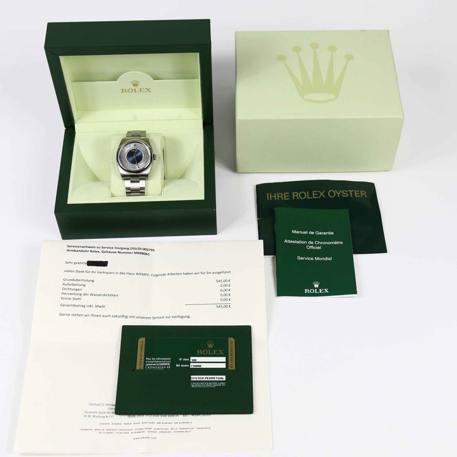 DAU/Rolex Oyster Perpetual 36 116000 - Image 7 of 10