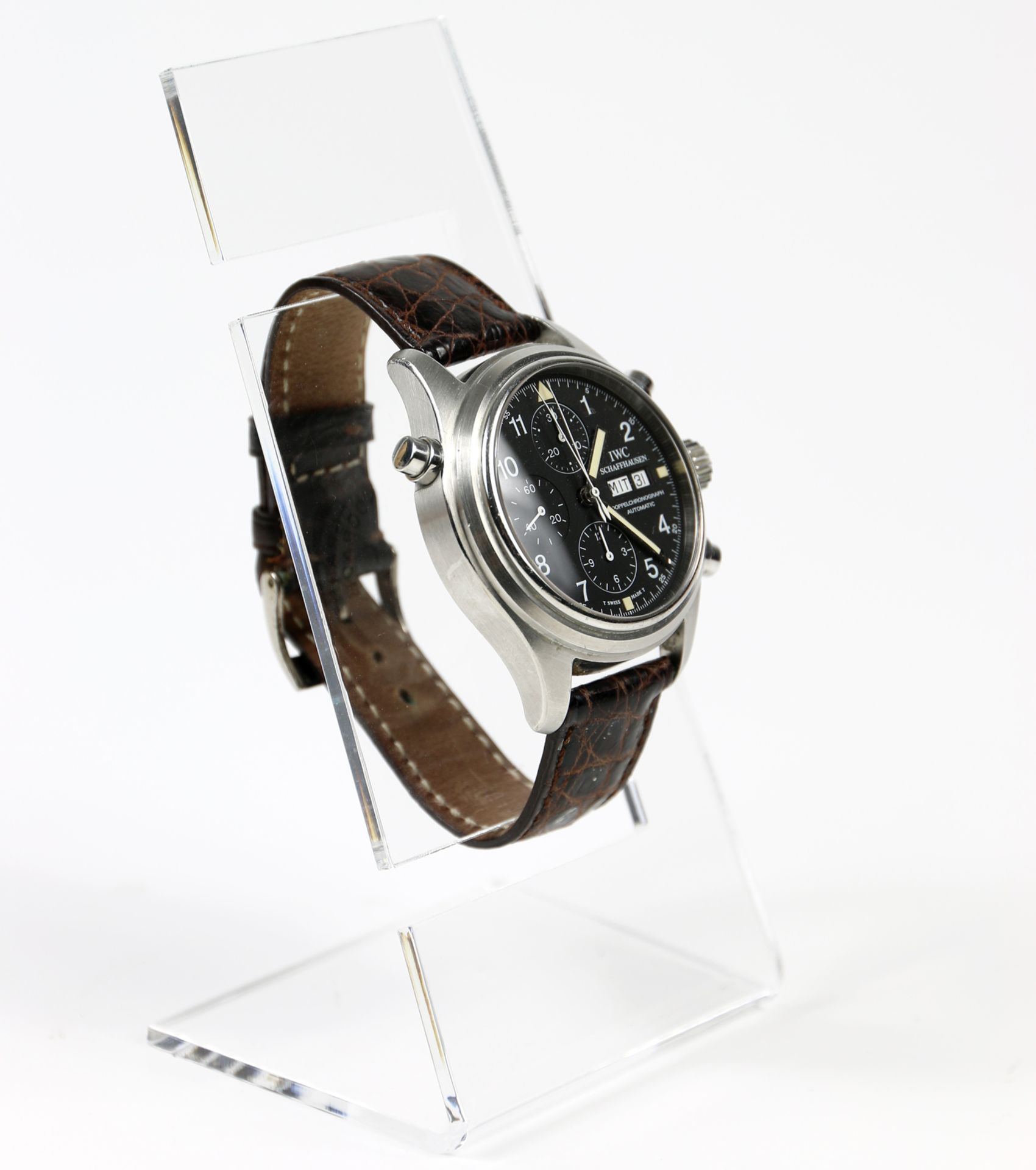 HAU/IWC Doppelchronograph - Bild 9 aus 15