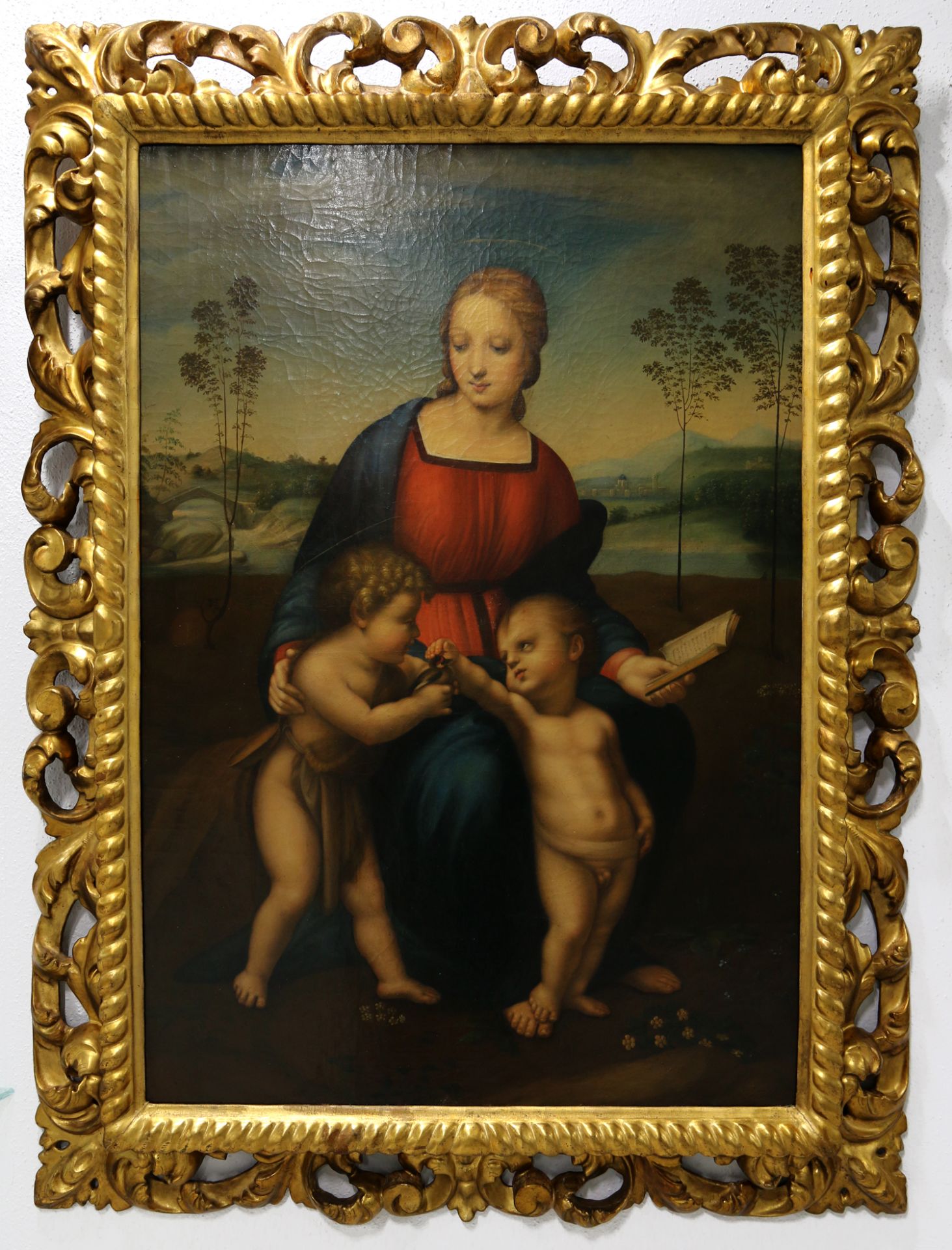 Kopie nach Raffael da Urbino - Madonna del Cardellino