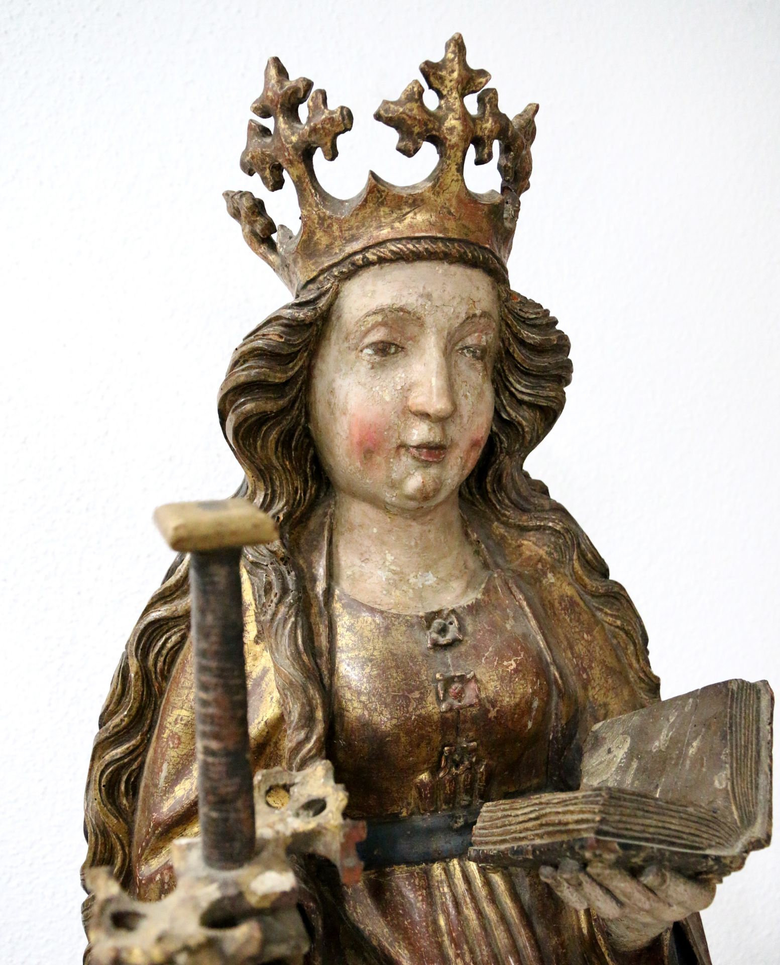 Hl. Katharina, Skulptur