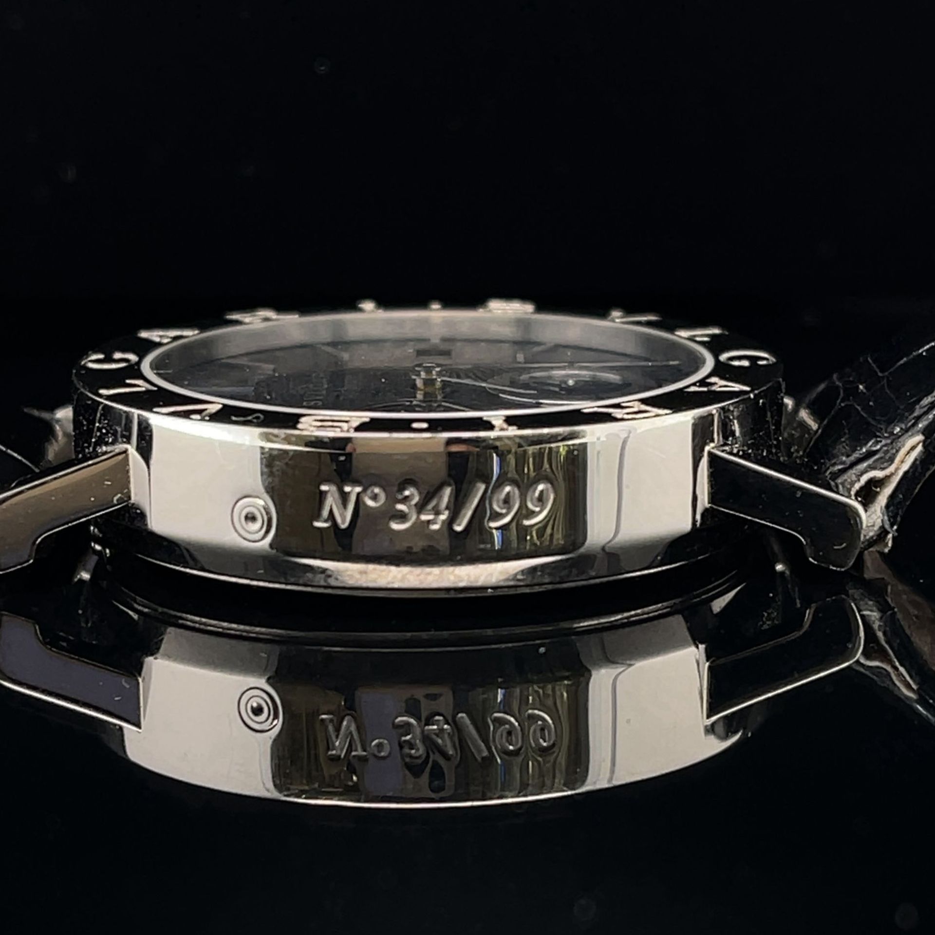 DAU Bulgari Mondphase 18K BB W 38 GL MP - Image 3 of 3