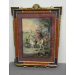 Militärbild "Herzog Carl mit Gefolge am (Keine Vorschläge)"