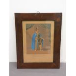 Colorierter Stich "Friedrich der Erste Herzog von Württemberg und Teck"