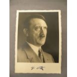 Postkarte mit Originalunterschrift