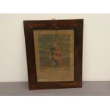 Colorierter Stich Carl Alexander Herzog von Württemberg und Teck