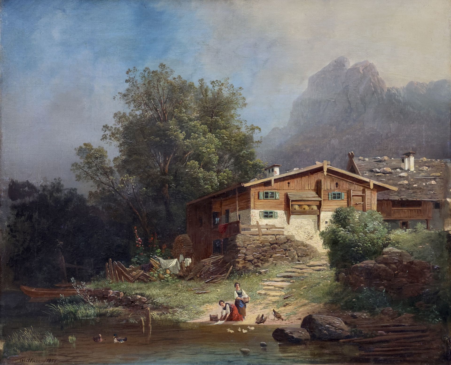 Carl Millner 1825 – 1895 - Image 2 of 5