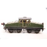 Märklin S 1, CL PO französische Vollbahnlok elektrisch grün.Stromabnehmer fehlt. L38cm Z2-3