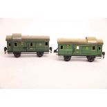 Märklin S 0, 2 St. Konvolut Personenwagen Z1