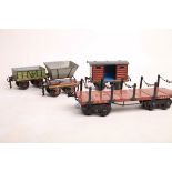 Märklin S 1, 4 St. Konvolut Güterwagen