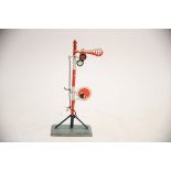 Märklin S 0, 2316/0 seltenes Spur 0 Signal mit originalen Aufstecklaternen. H19cm Z1-2