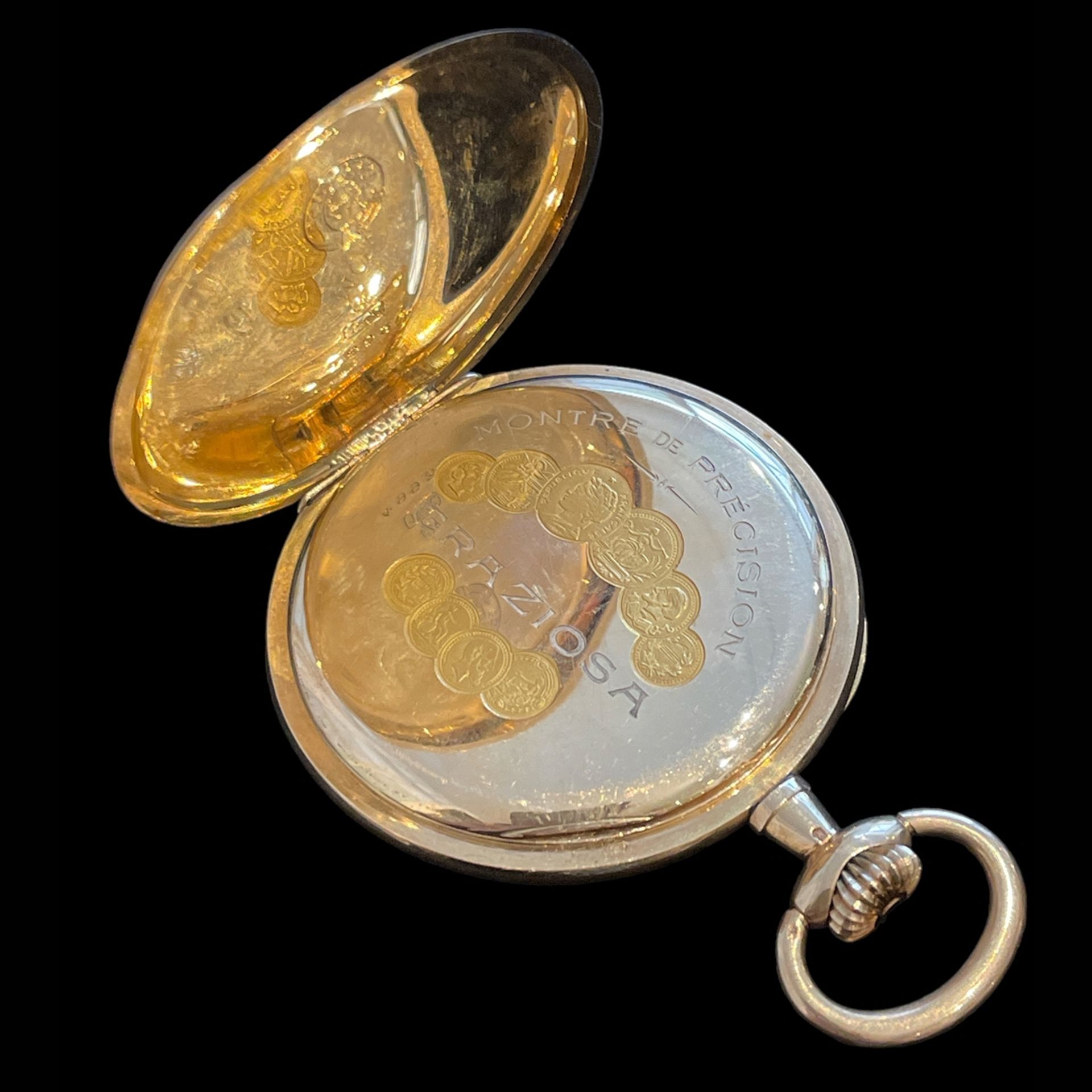 Taschenuhr (Lepine) (um 1900) - Bild 4 aus 8