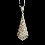 Art Deco-Collier (um 1920)