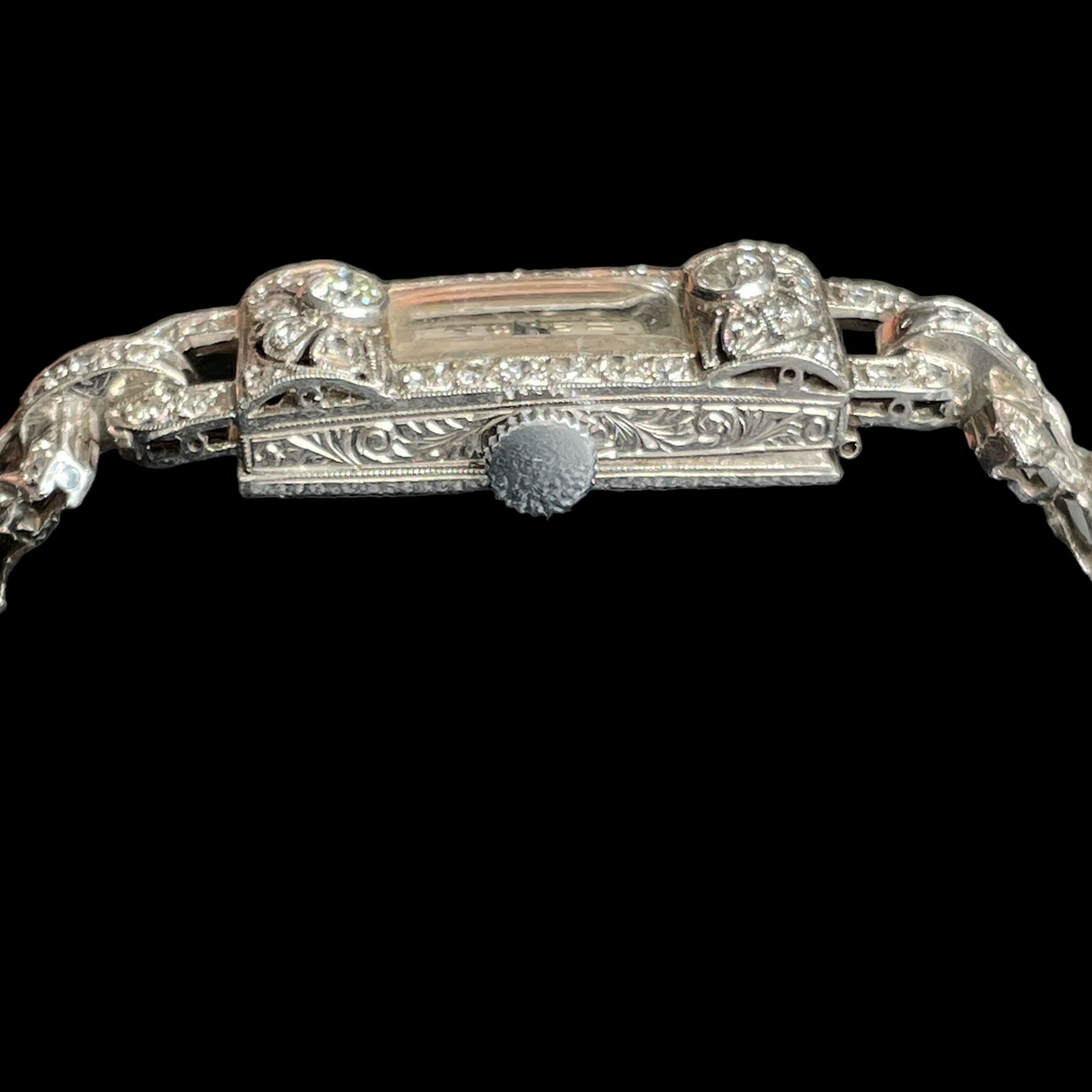 Art Deco-Armbanduhr (um 1925) - Bild 9 aus 10