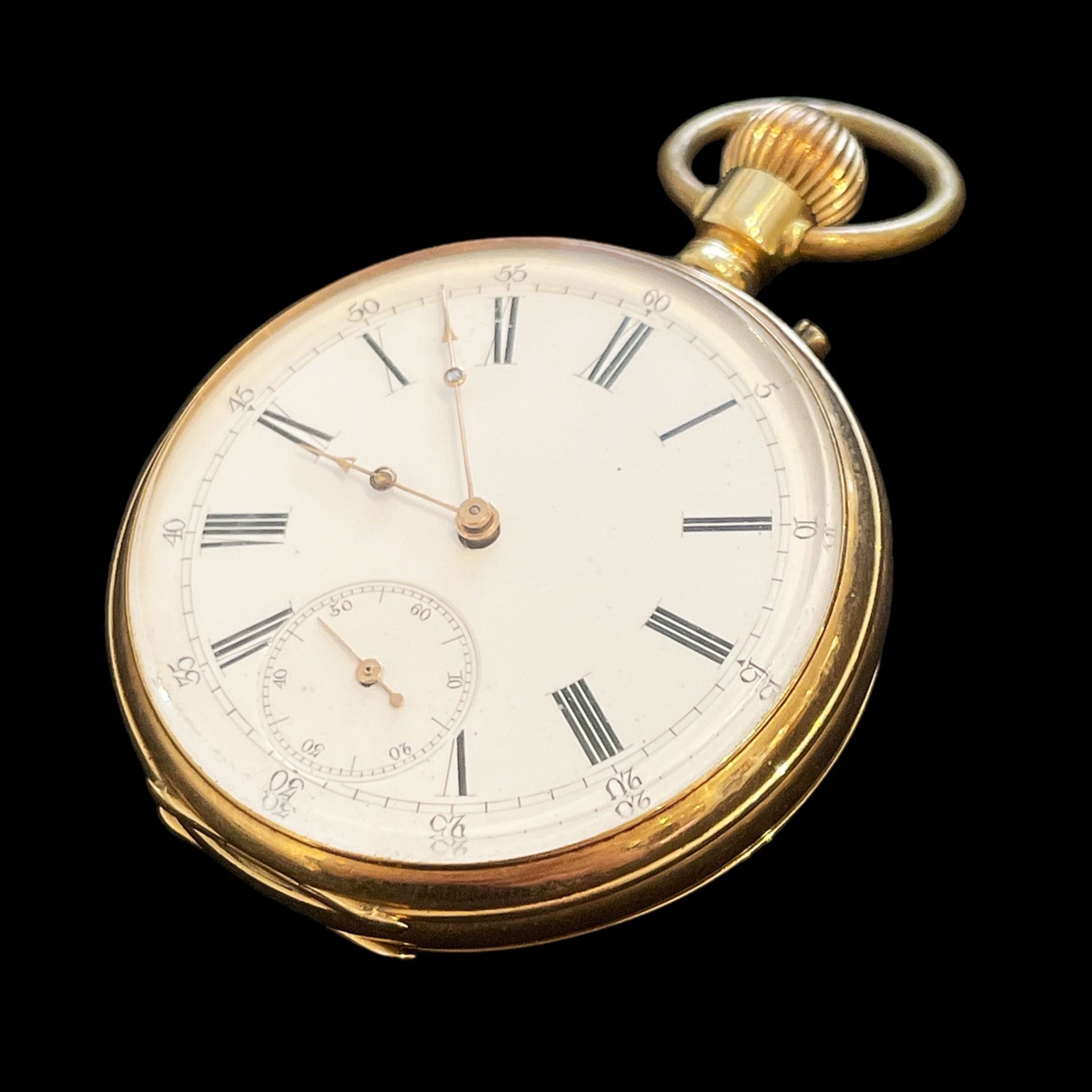 Taschenuhr (Lepine) (um 1900) - Bild 2 aus 7