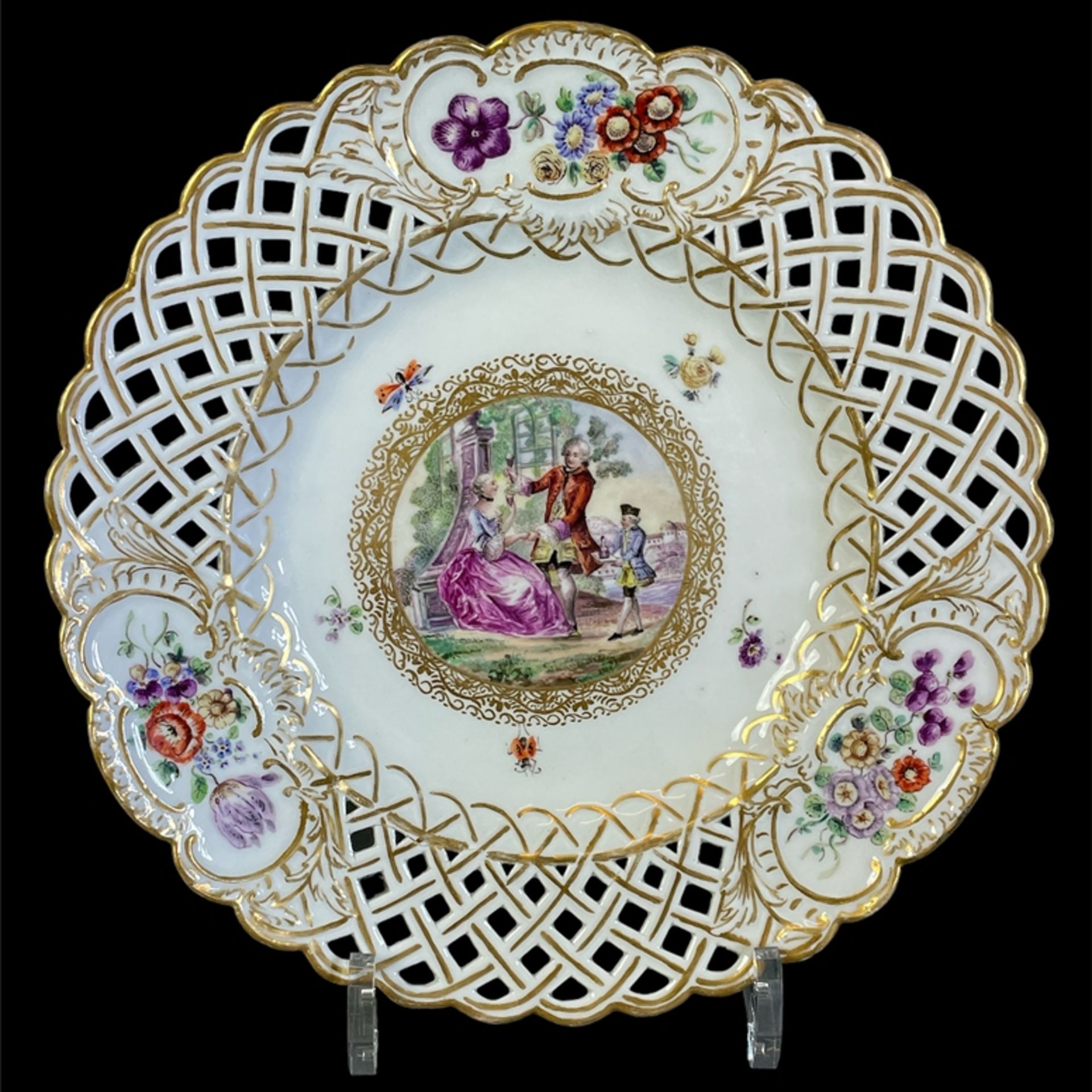 Zierteller (Meissen 1774 - 1814)