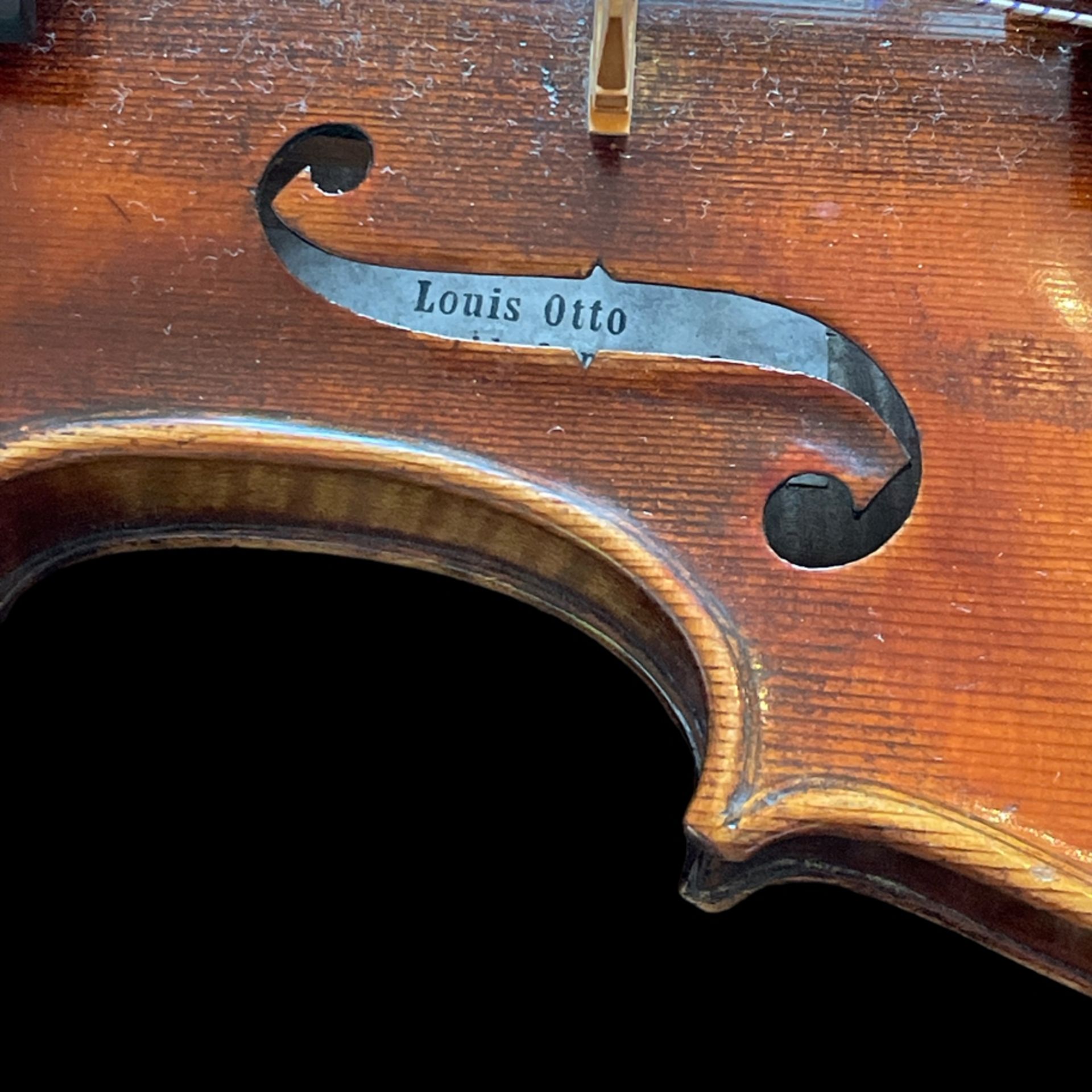 Geige Louis Otto (Düsseldorf, 1898) - Bild 2 aus 10
