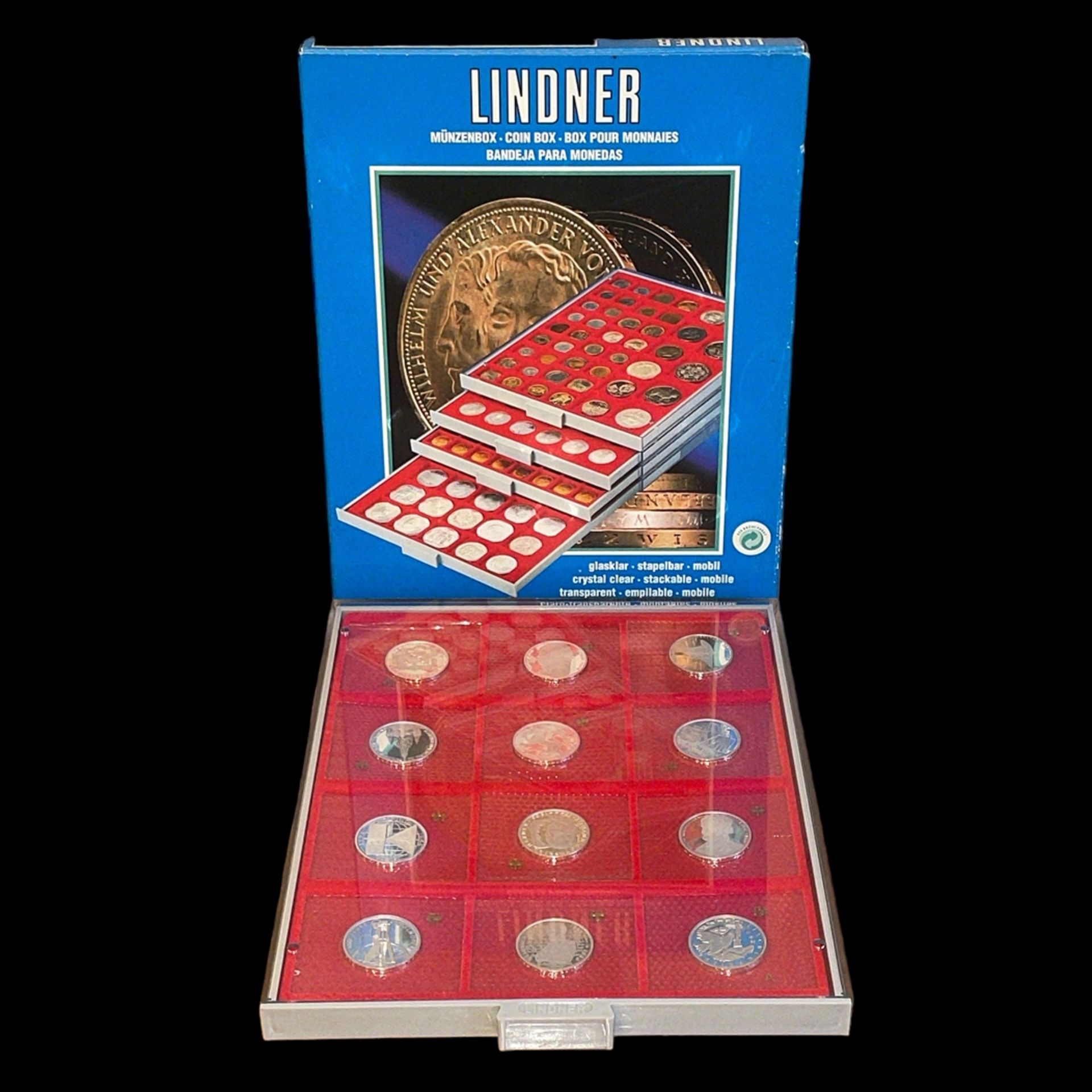 Lindner-Münzenbox - Image 2 of 2