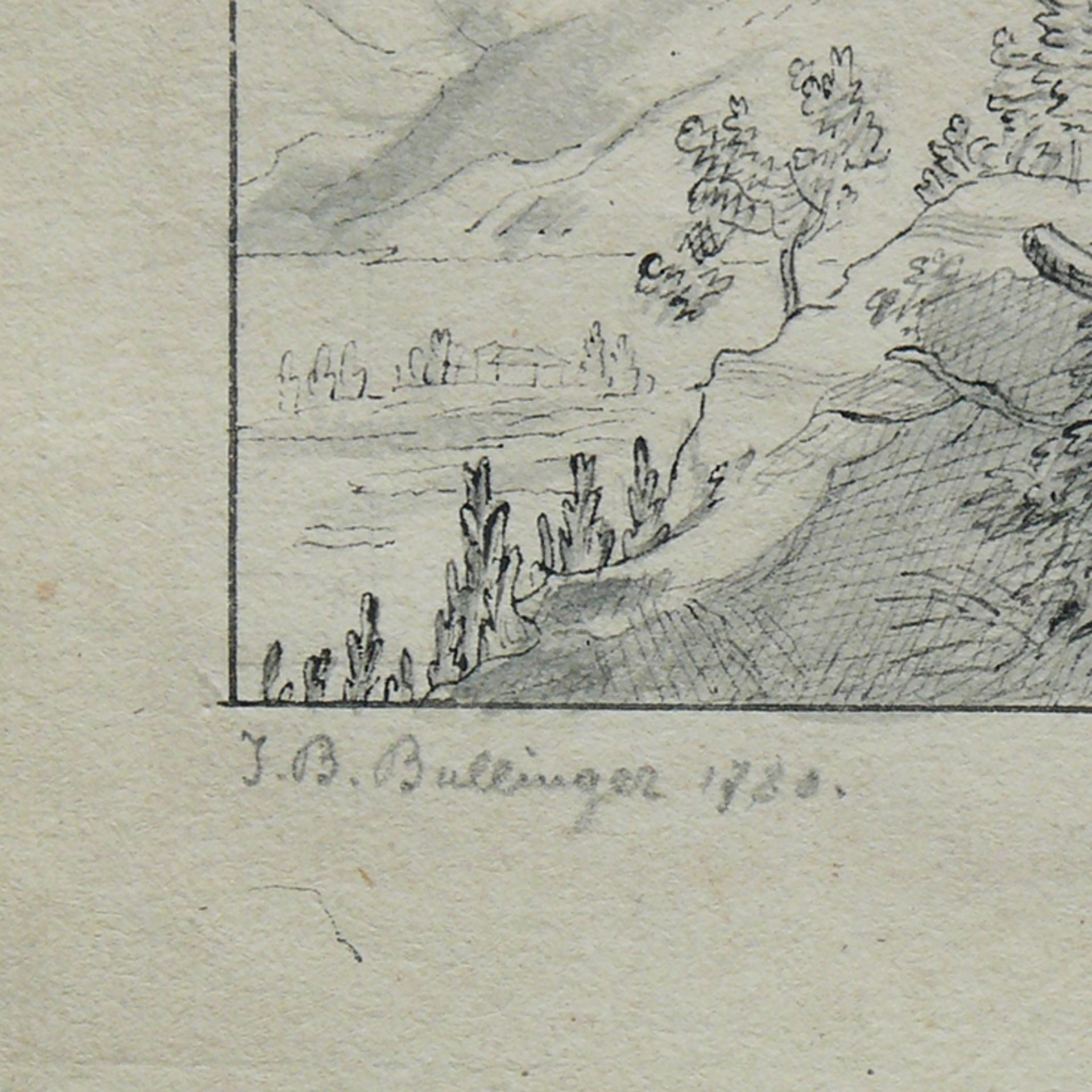 Bullinger, Johann-Balthazar (Langnau/Albis 1713 - 1793 Zürich) - Bild 4 aus 4
