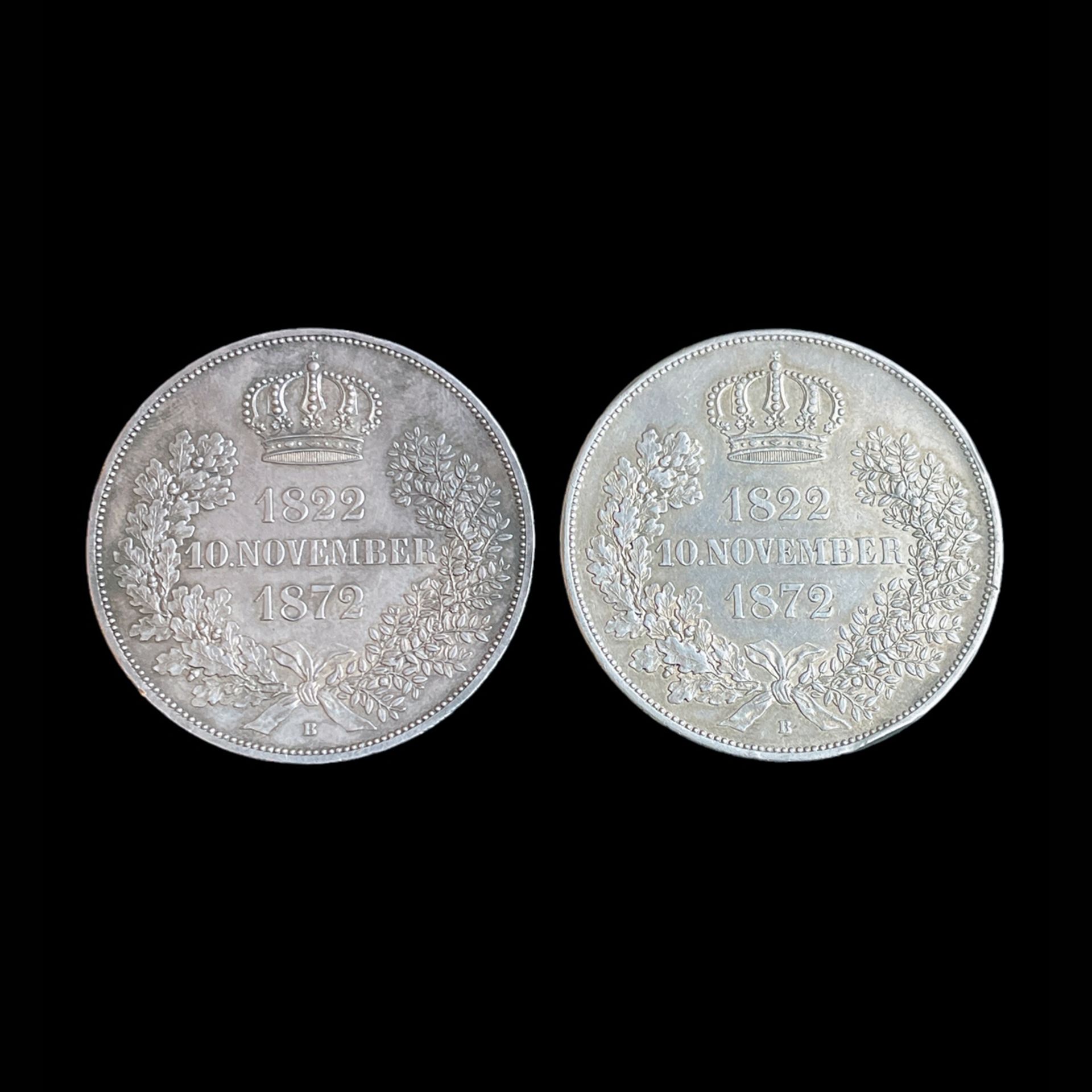 2 Münzen (1872) - Bild 2 aus 2