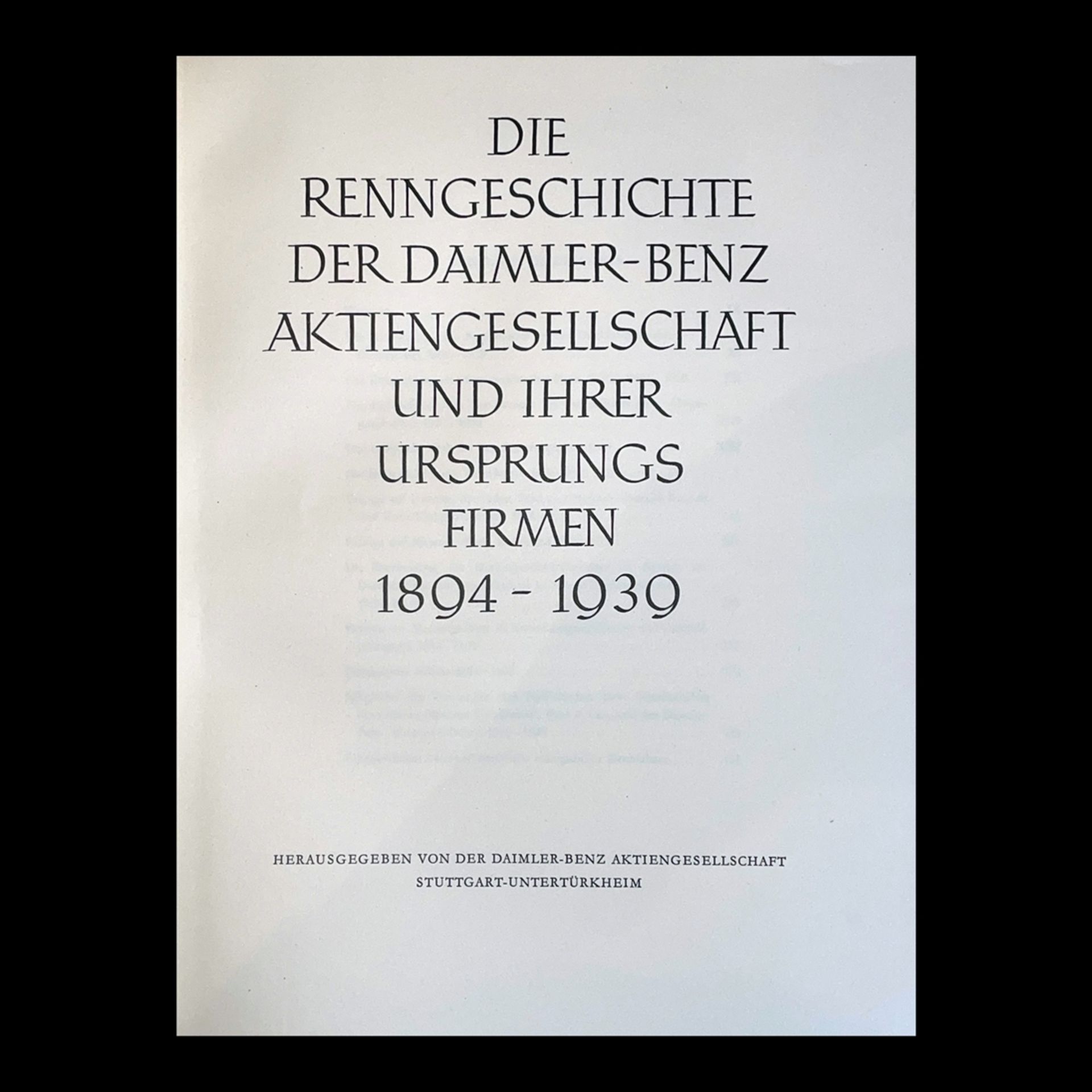 2 Bücher zur Mercedes-Benz Geschichte (um 1940) - Bild 15 aus 30