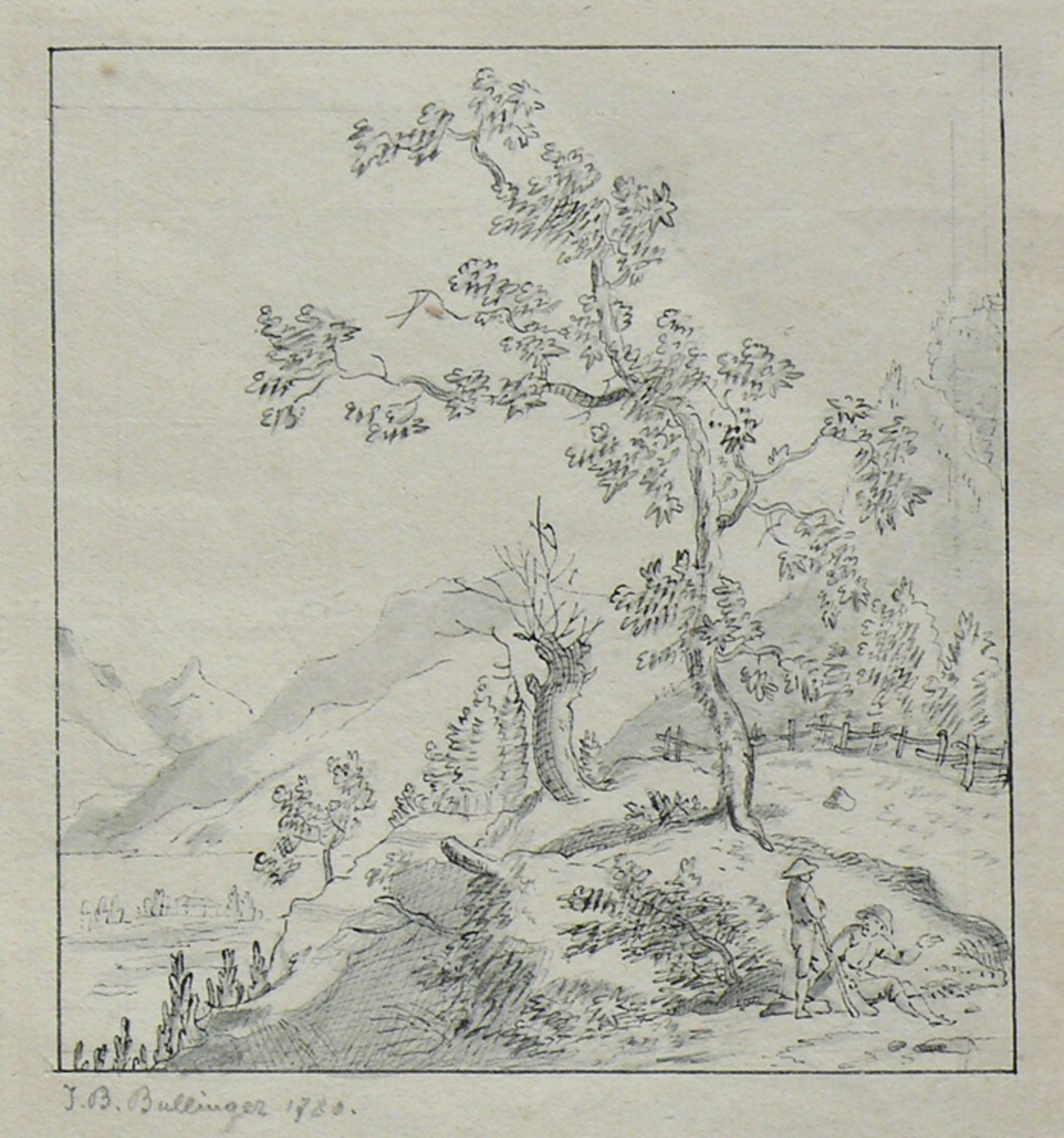 Bullinger, Johann-Balthazar (Langnau/Albis 1713 - 1793 Zürich) - Bild 3 aus 4