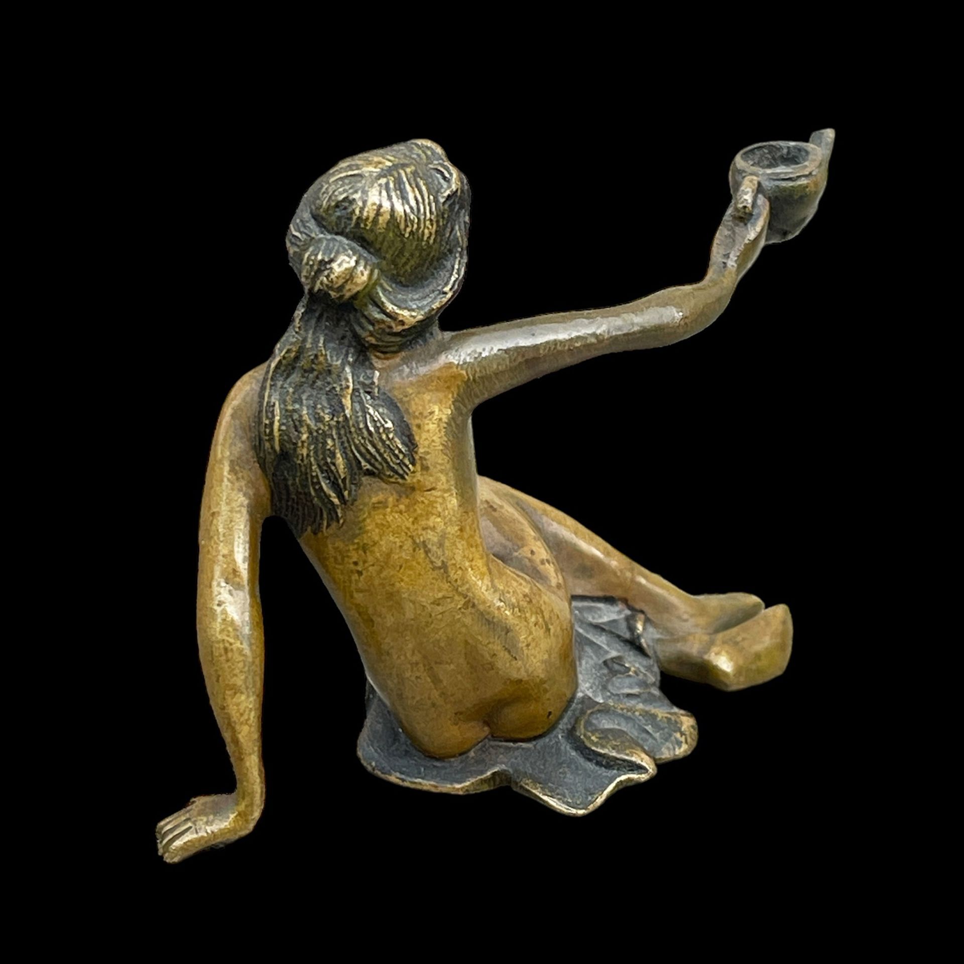 Kleine Bronze (wohl Wien, um 1900) - Image 4 of 4