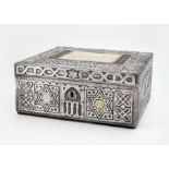 A Fine Silver and Organic Material and Wood Bezalel, Yerushalem, 1924