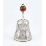 A Rare Silver Ottoman Table Bell, Early 20th Century