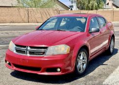 2012 Dodge Avenger SXT Plus 4 Door Sedan
