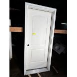 exterior solid door/casing/brick mould 32x80