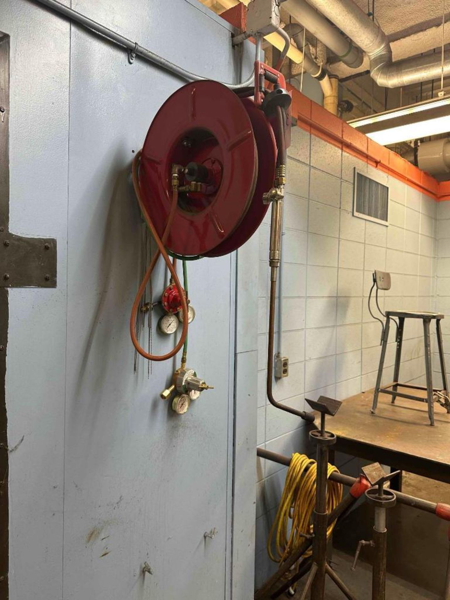 Hose Reel W/ Acetylene Attachments - Image 2 of 2