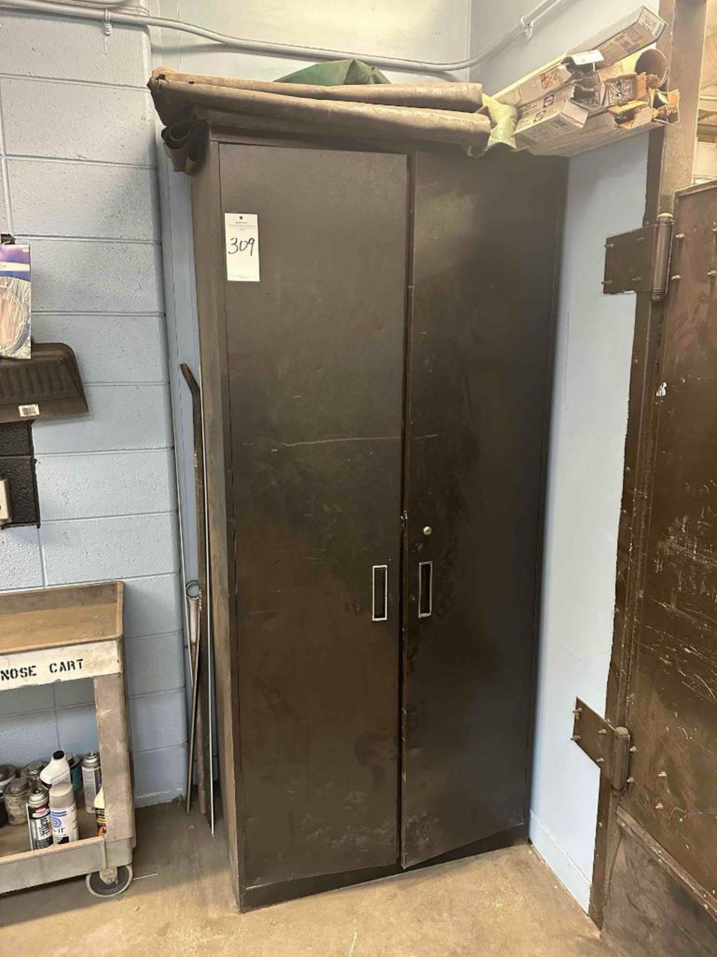 Metal Cabinet Including Contents(Welding Shop)