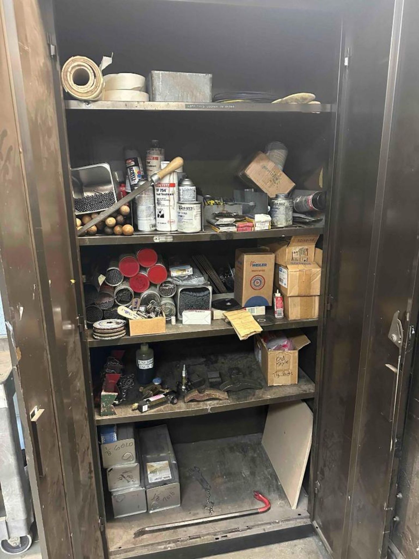 Metal Cabinet Including Contents(Welding Shop) - Image 2 of 5