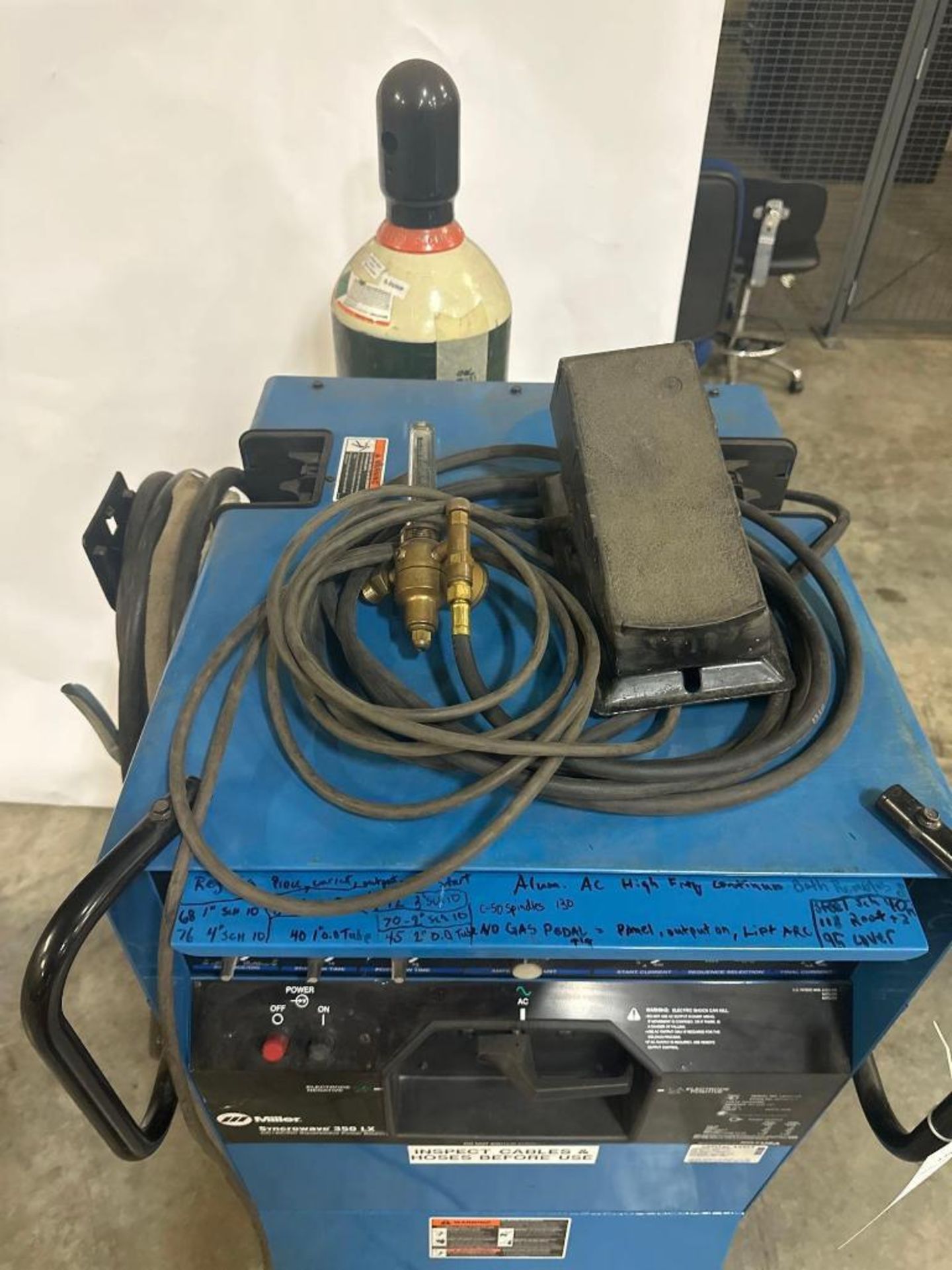 Millermatic 350 LX Squarewave welder - Image 4 of 4