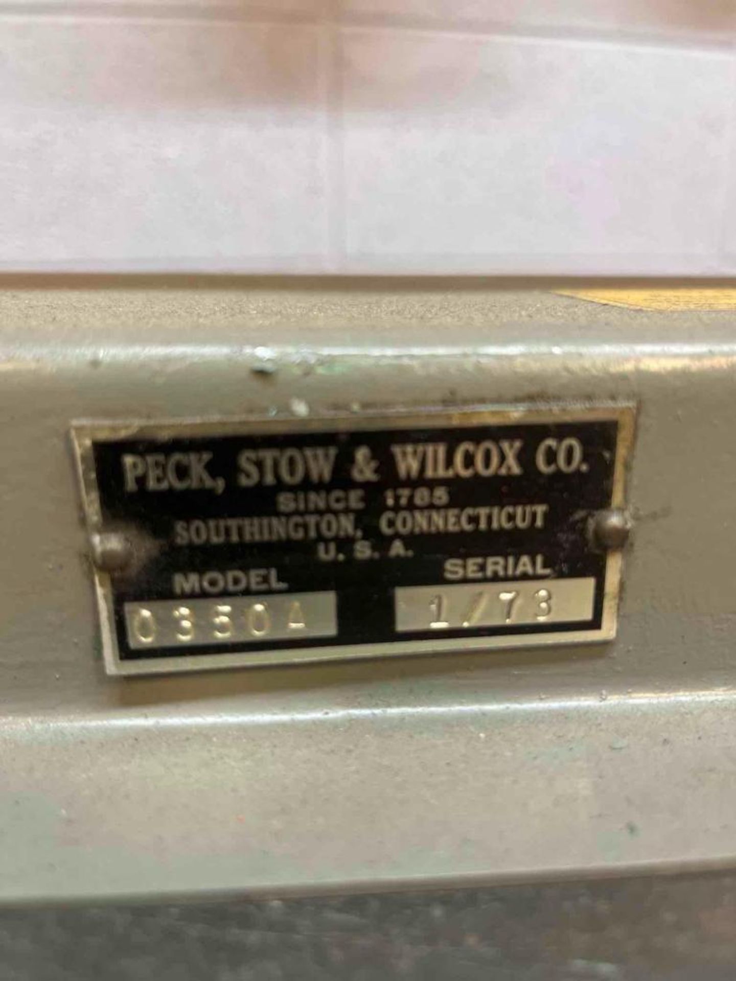 Peck Stow 16” Bench Top Roll - Image 3 of 3