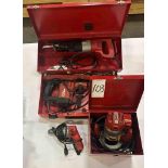 Assorted Milwaukee/Hilti Tools