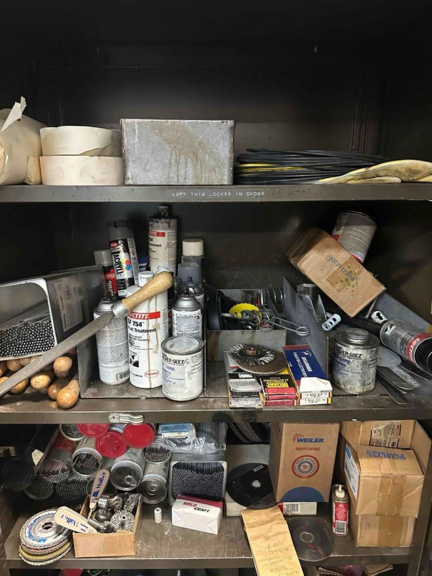 Metal Cabinet Including Contents(Welding Shop) - Image 3 of 5