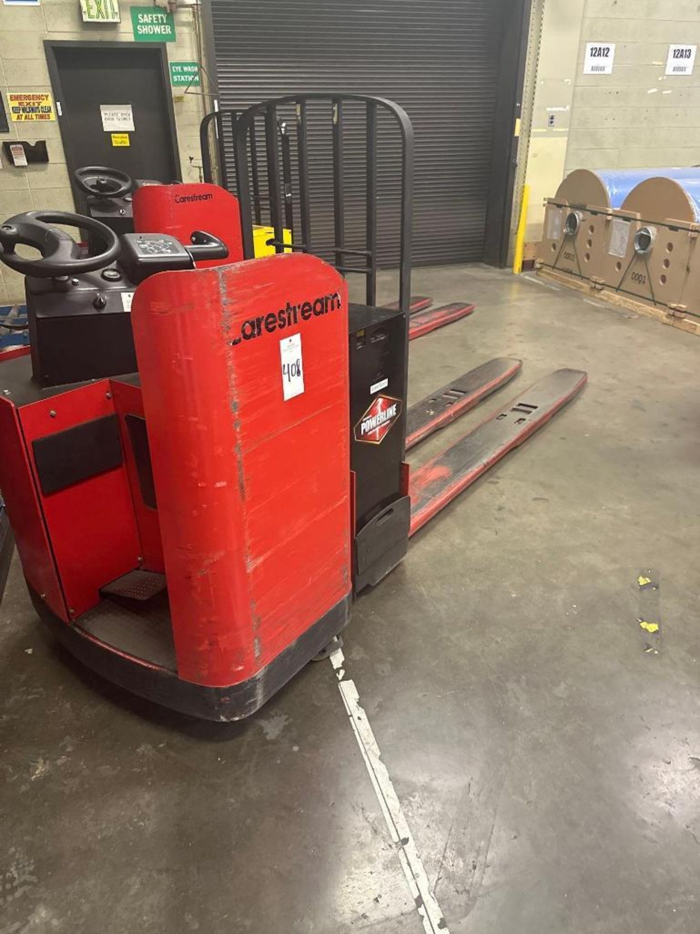 Raymond Ride On Electric Pallet Jack W/Long Forks