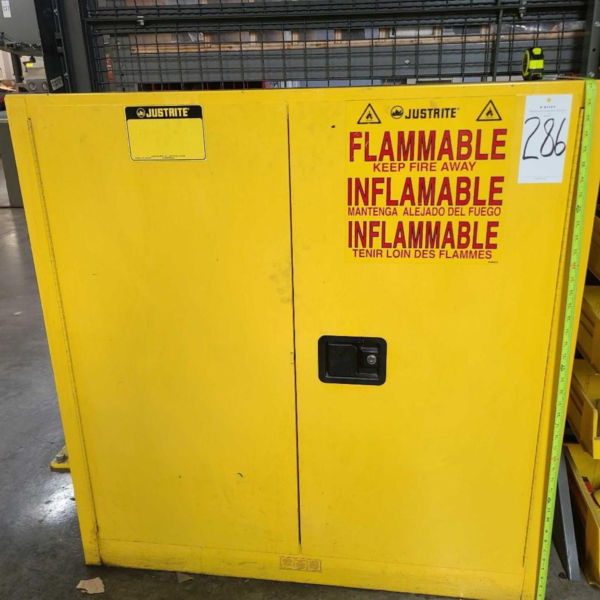 Flammable Safety Storage.