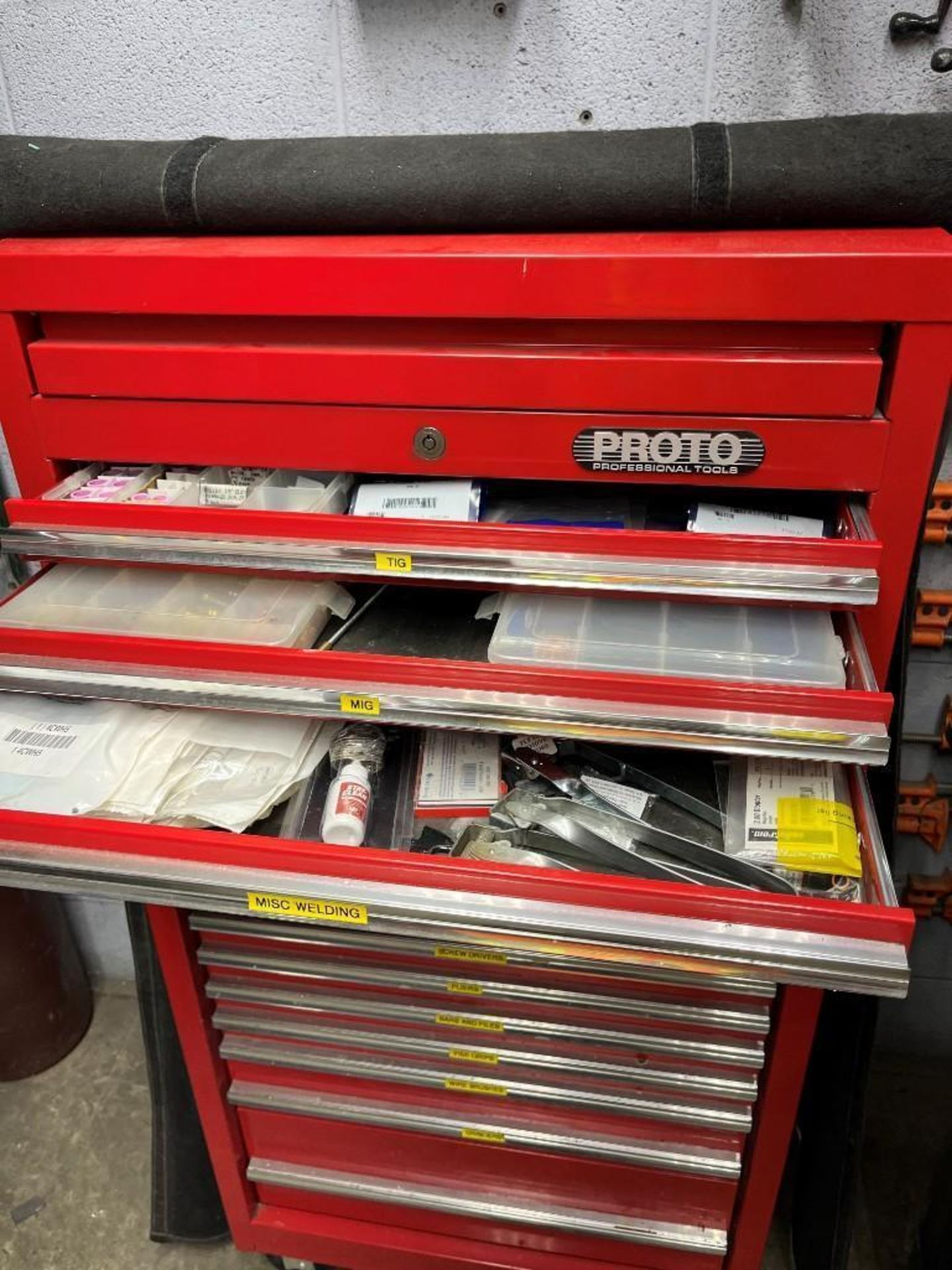 Proto 12-Drawer Toolbox w/ contents - Image 2 of 2