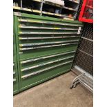 Lista 9-Drawer Roller Bearing Tool Cabinet w/ Contents