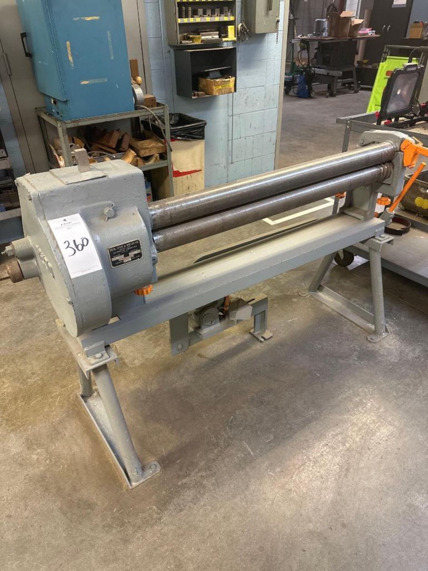 Peck Stow & Wilcox 42" Bending Roll - Bild 2 aus 4