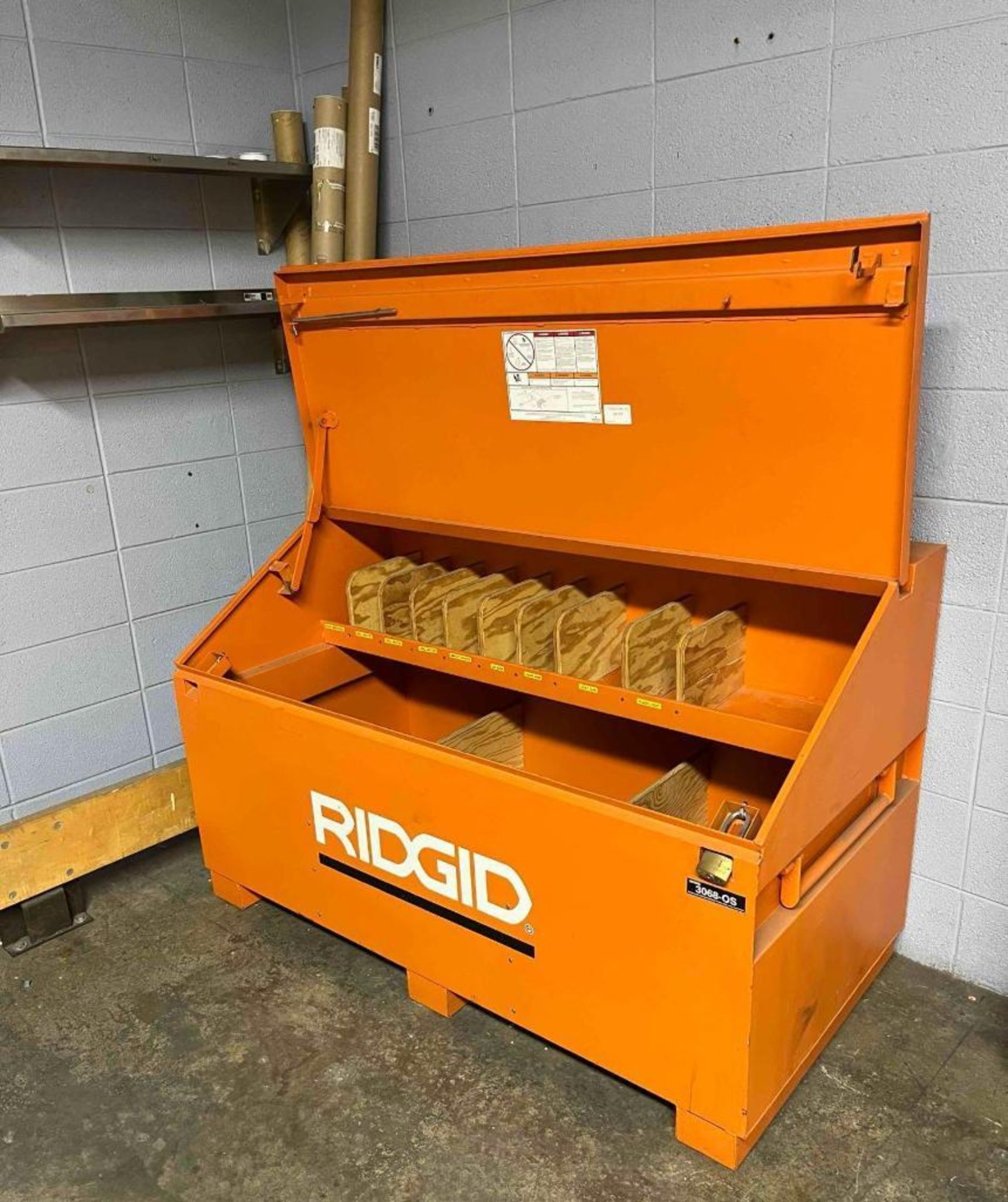 Ridgid On-Site Slant Storage Chest