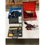 PVC Welder, Gasket Cutter, Milwaukee Tapper, Heat Gun