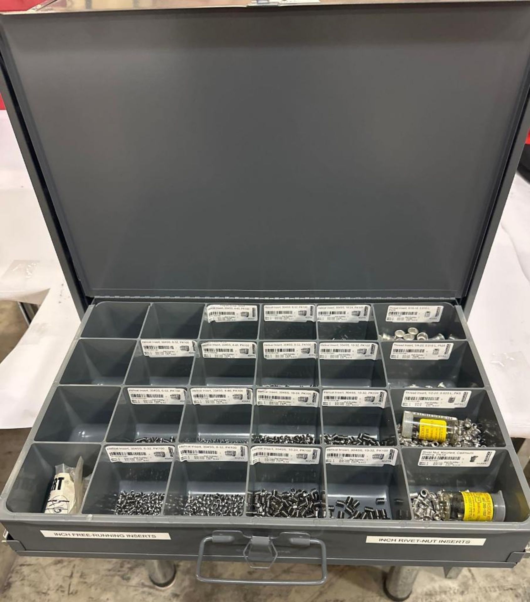 4 Drawer (Durham Mfg) Box W/ Locking-Running Inserts - Image 6 of 6