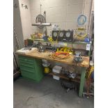 Work Bench Including Contents